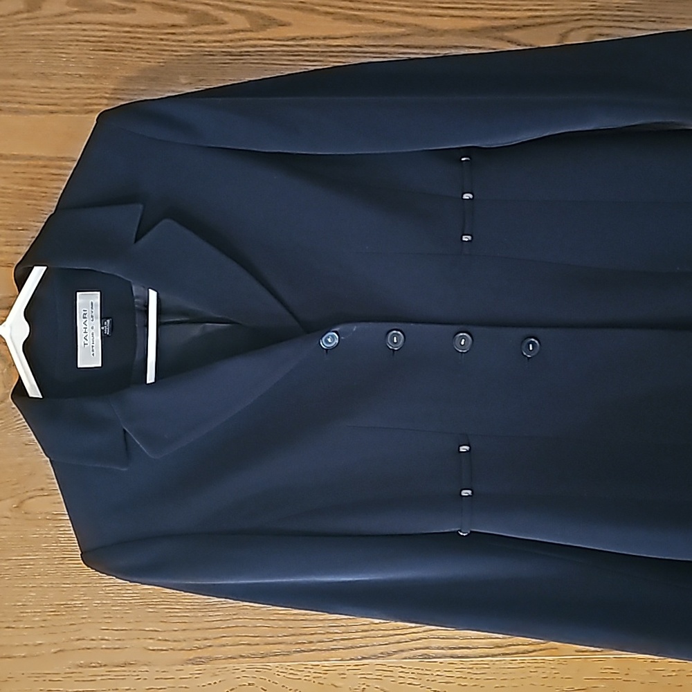 Navy Blue Tahari Blazer